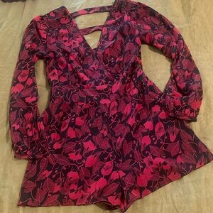 NWT ASOS red romper